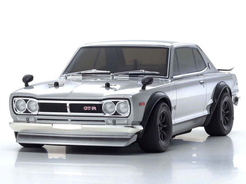 1/10 EP 4WD Fazer Mk2 FZ02 Nissan Skyline 2000GT-R (KPGC10), ReadySet, Tuned Version, Silver