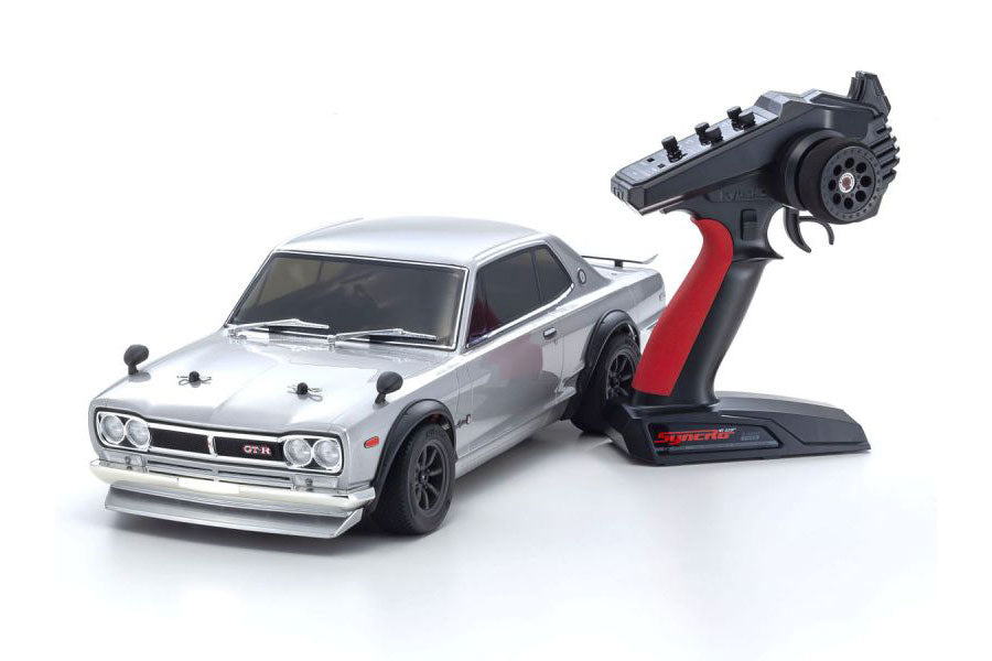 1/10 EP 4WD Fazer Mk2 FZ02 Nissan Skyline 2000GT-R (KPGC10), ReadySet, Tuned Version, Silver
