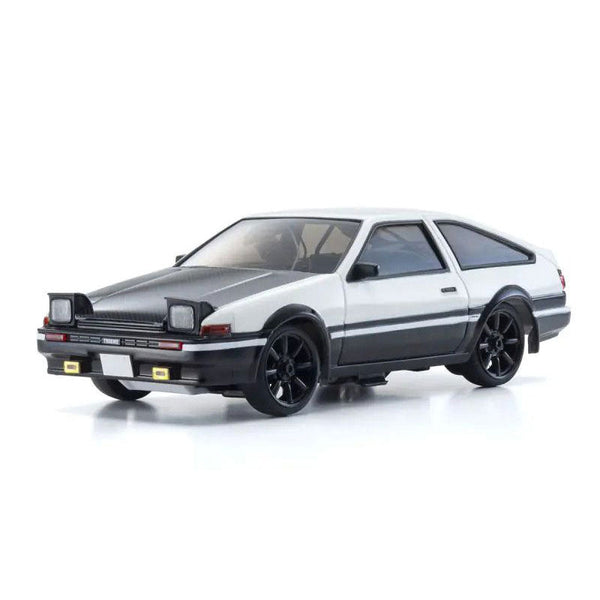 First Mini-Z Initial D TOYOTA SPRINTER TRUENO AE86 w/Carbon WH/BK
