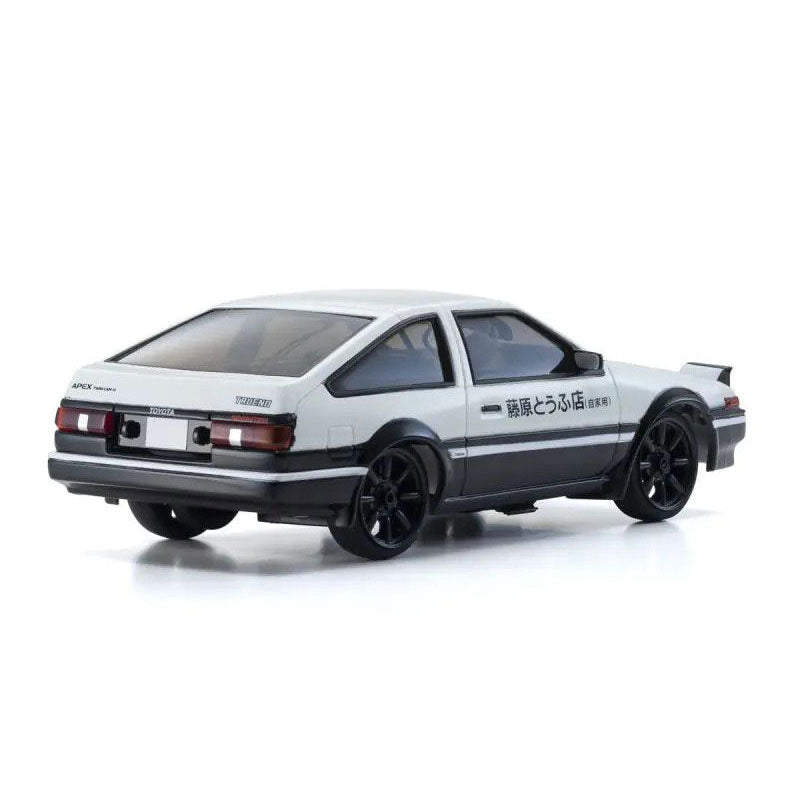 First Mini-Z Initial D TOYOTA SPRINTER TRUENO AE86 w/Carbon WH/BK