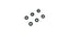 Alluminum Collar (3x7x1mm / Black / 6pcs)