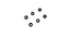 Aluminum Collar (3x7x2mm/Black/6pcs)