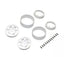 Bead-lock Wheel 1.9" Spoke White (KC10/2pcs)