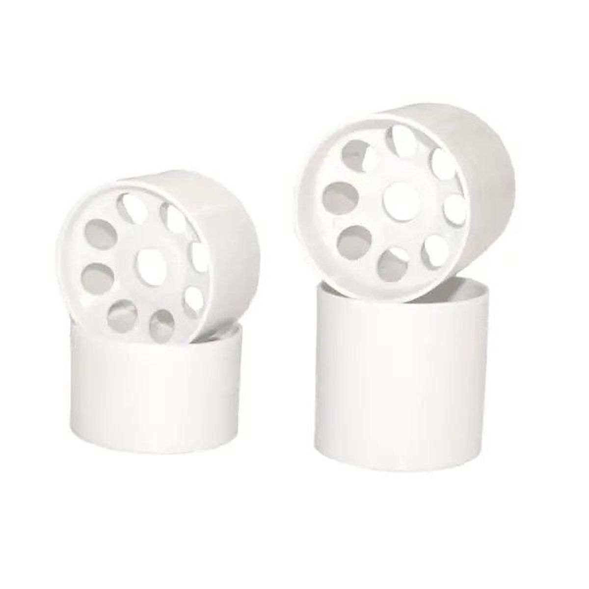 Wheel (White/F&R 2pcs/Fantom EP-4WD)