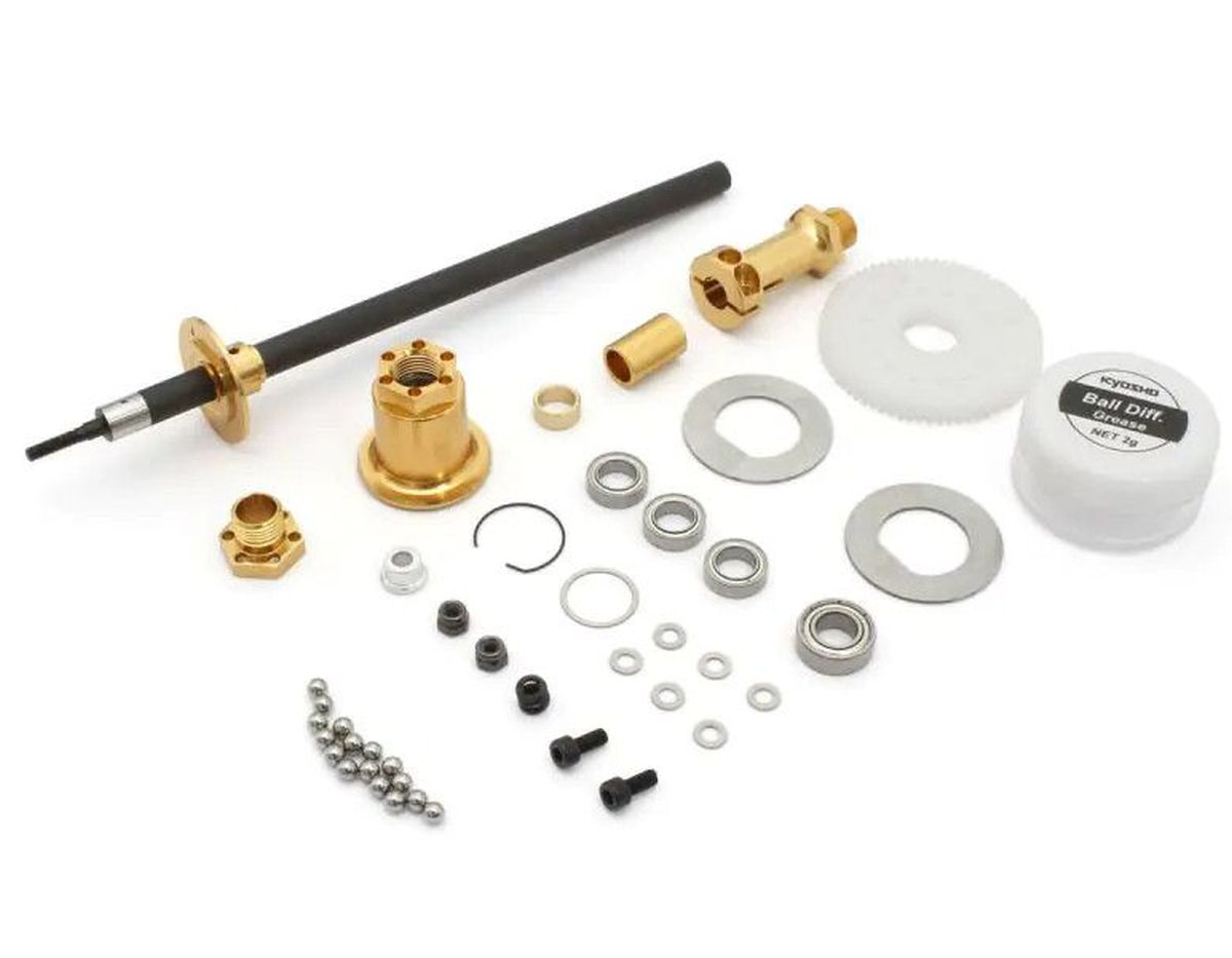 6mm Ball Diff. Set (Carbon Shaft/Fantom EP)
