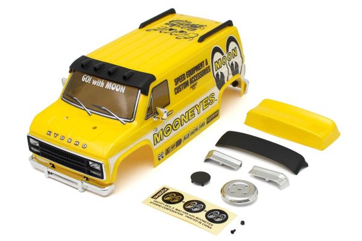 Mad Van With Mooneyes Decoration Body Set
