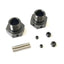 Wheel Hub (Wide/Gunmetal/2pcs/MP10)