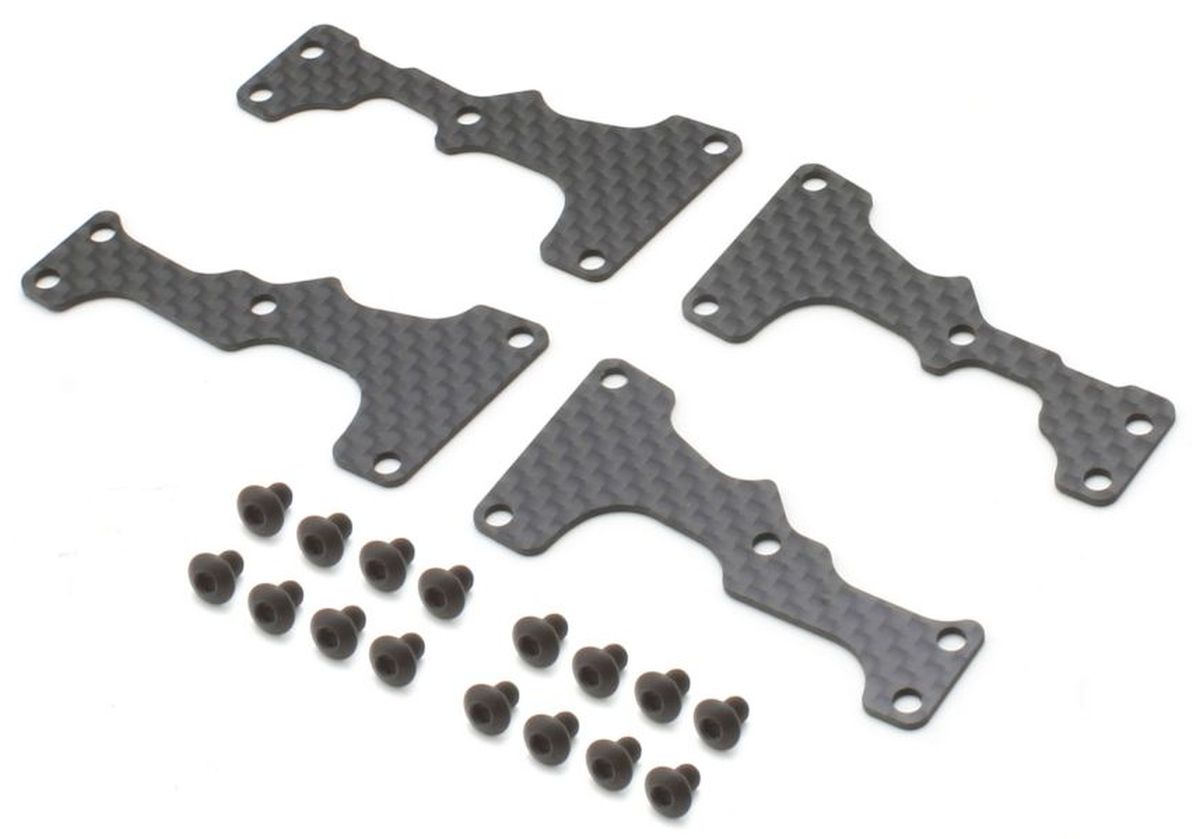 Carbon Front Lower Suspension Plate Set (MP11)