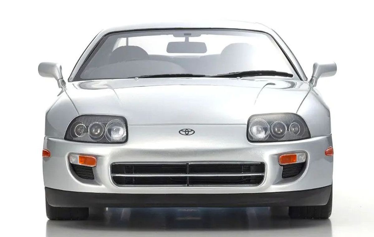 Kyosho - Samurai 1/12 TOYOTA SUPRA A80 (Silver) Resin Model