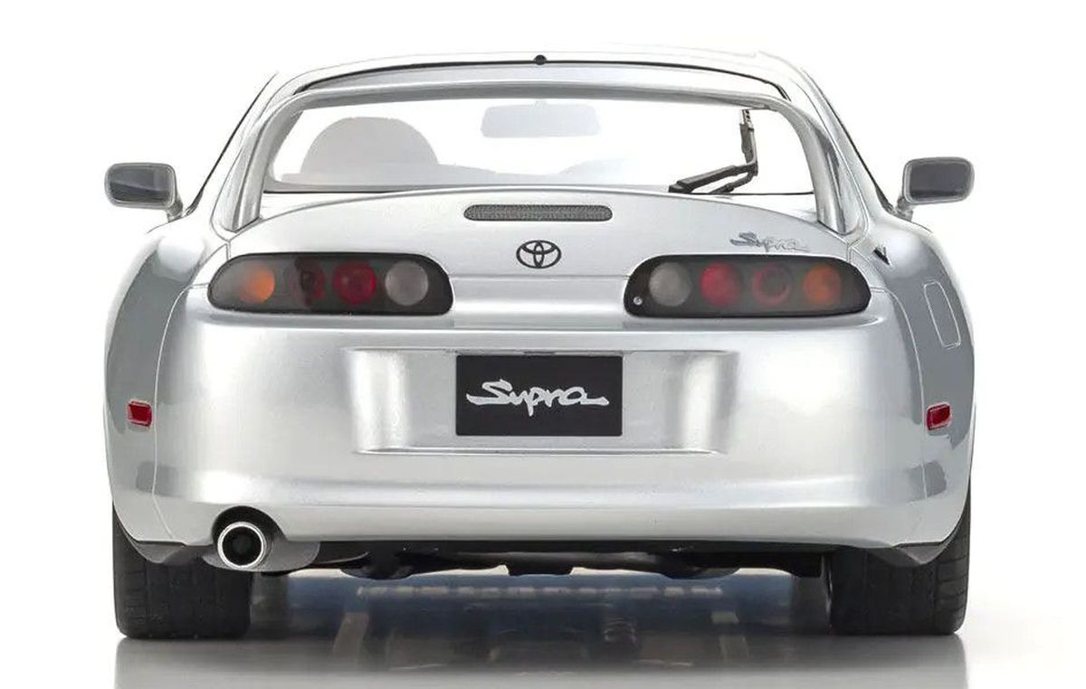 Kyosho - Samurai 1/12 TOYOTA SUPRA A80 (Silver) Resin Model