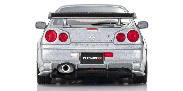 1/43 Scale Nissan Skyline GT-R R34 NISMO Grand Touring Diecast Car (Gray)