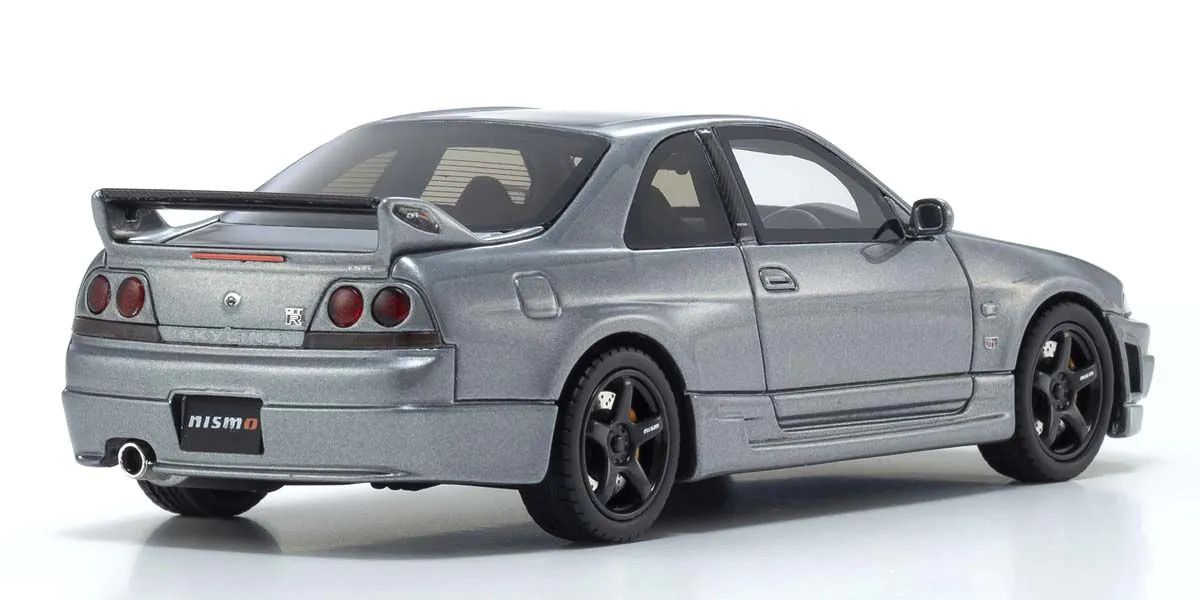 1/43 Scale Nissan Skyline GT-R R33 NISMO Grand Touring Diecast Car (Gray)