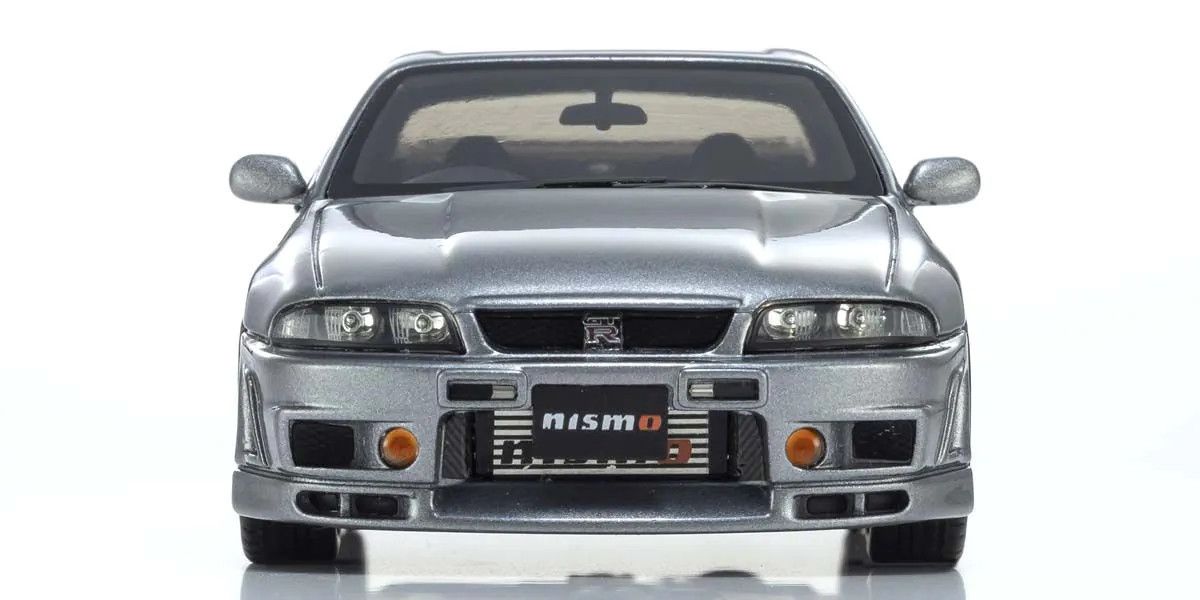 1/43 Scale Nissan Skyline GT-R R33 NISMO Grand Touring Diecast Car (Gray)