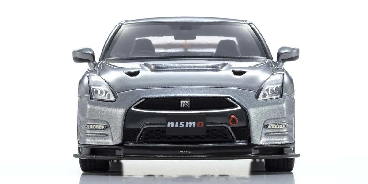 1/43 Scale Nissan GT-R R35 NISMO Grand Touring Diecast Car (Gray)