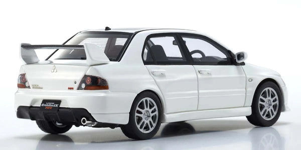 1/43 Scale Mitsubishi Lancer Evolution IX MR, White Diecast Car