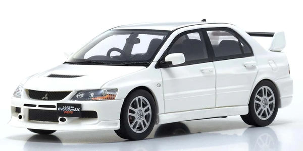1/43 Scale Mitsubishi Lancer Evolution IX MR, White Diecast Car