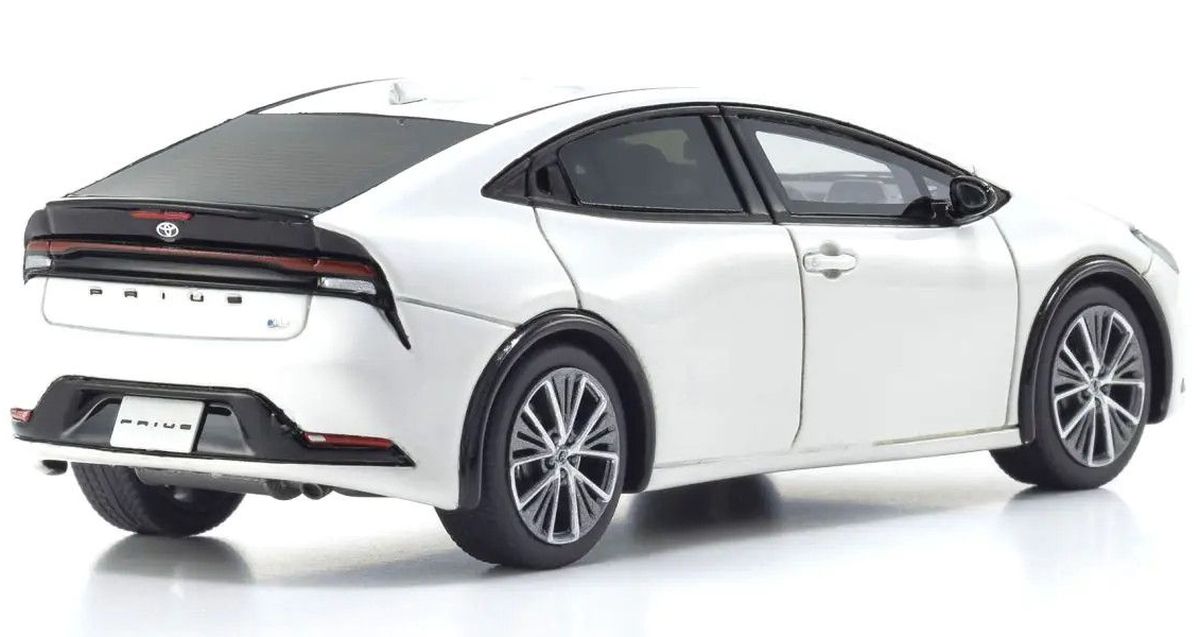 1/43 TOYOTA PRIUS (White) Resin Model