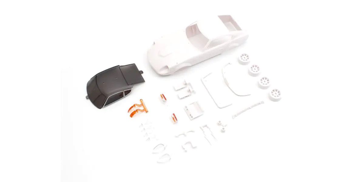 Kyosho - Nissan Fairlady 240ZG White Body Set (w/Rim for AWD)