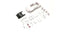 Kyosho - Nissan GT-R GT500 2008 White Body Set w/Wheels