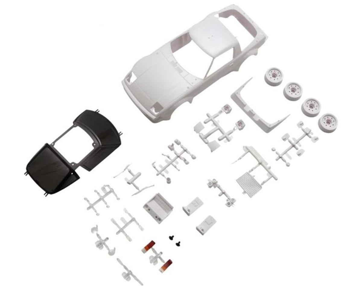 Kyosho - Mazda RX-7 SA22C White Body Set with Rims