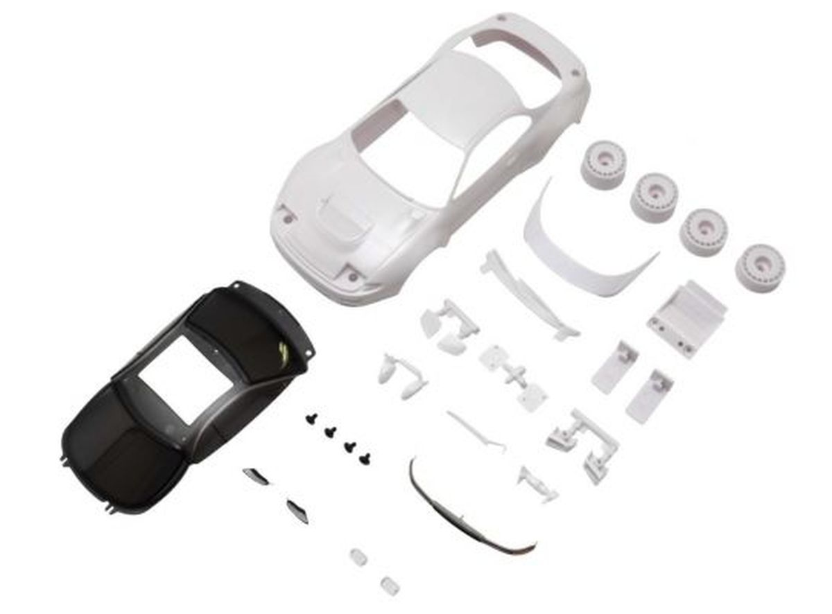 Kyosho - Toyota Celica White Body Set with Rims