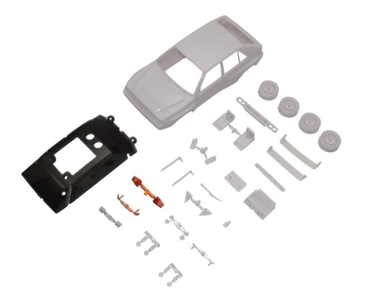 Kyosho - Lancia Delta 1992 White Body Set with Rims