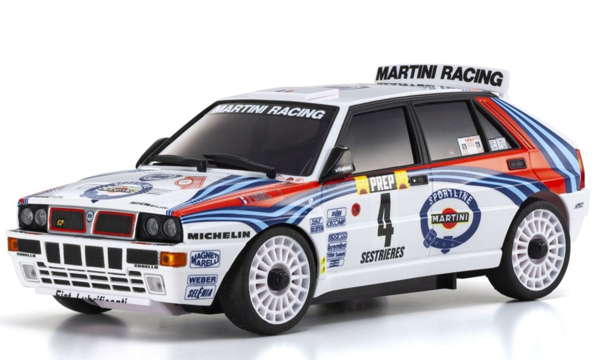 Kyosho - ASC MA-020 Lancia Delta No.4 1992 Monte Carlo Rally Winner Body Set