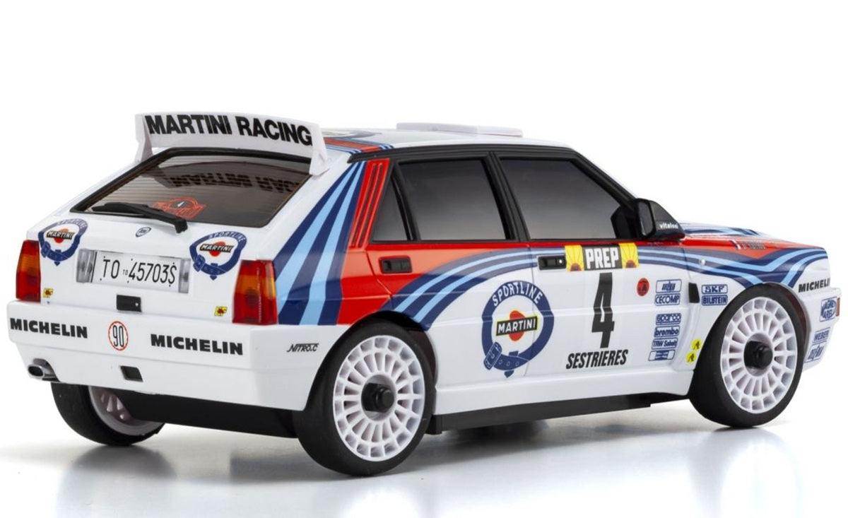 Kyosho - ASC MA-020 Lancia Delta No.4 1992 Monte Carlo Rally Winner Body Set