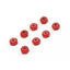 Kyosho - M2 Aluminum Nylon Color Nut 8pcs (Red)
