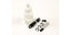 MINI-Z Rear Oil Shock Set, Black, for MZW207, Replaces KYOMZW432B