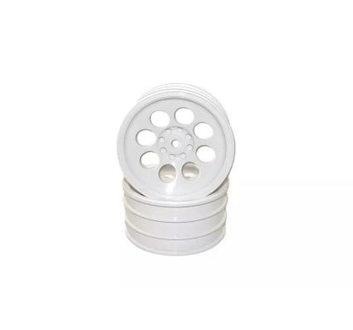 8Hole Wheel 50mm (Front/White/2pcs/Optima Mid)