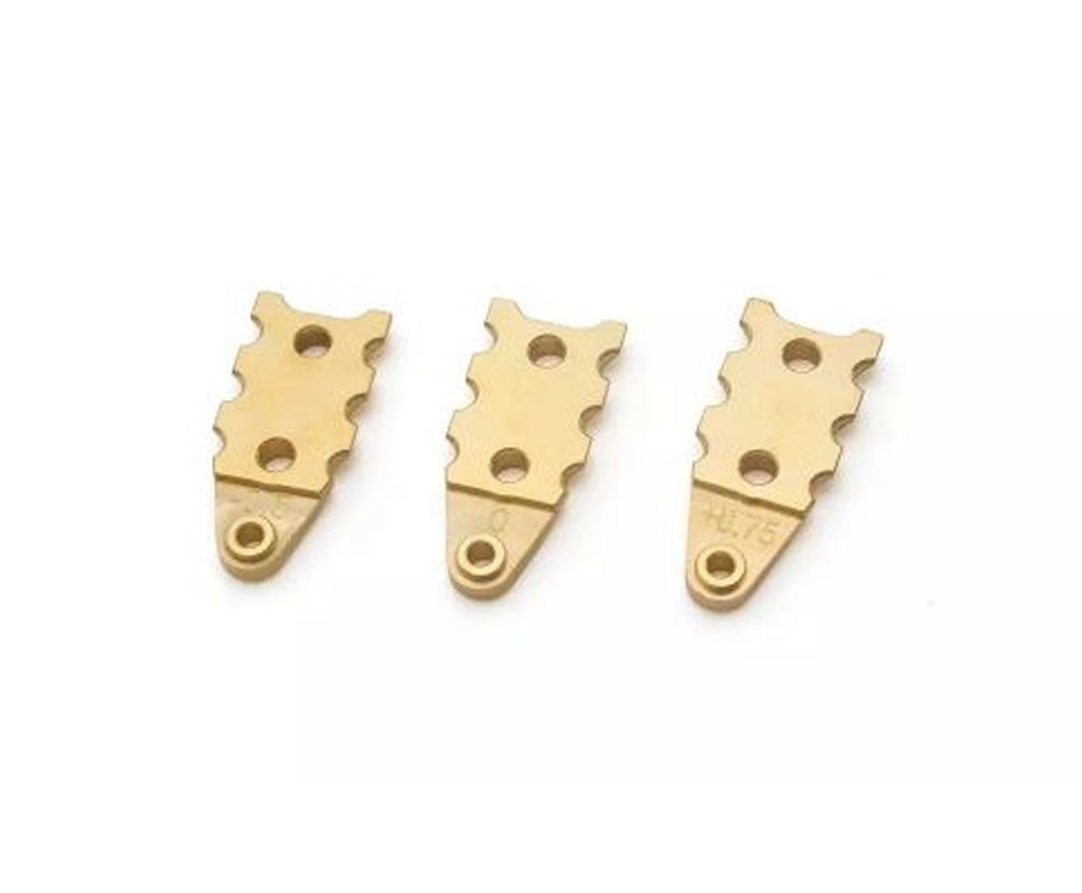 Brass H Plate Holder for MR-04 -0.5/0/0.75mm