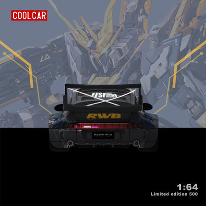 Cool Car Porsche RWB 964 BANSHEE MECHA Livery Ordinary 1:64