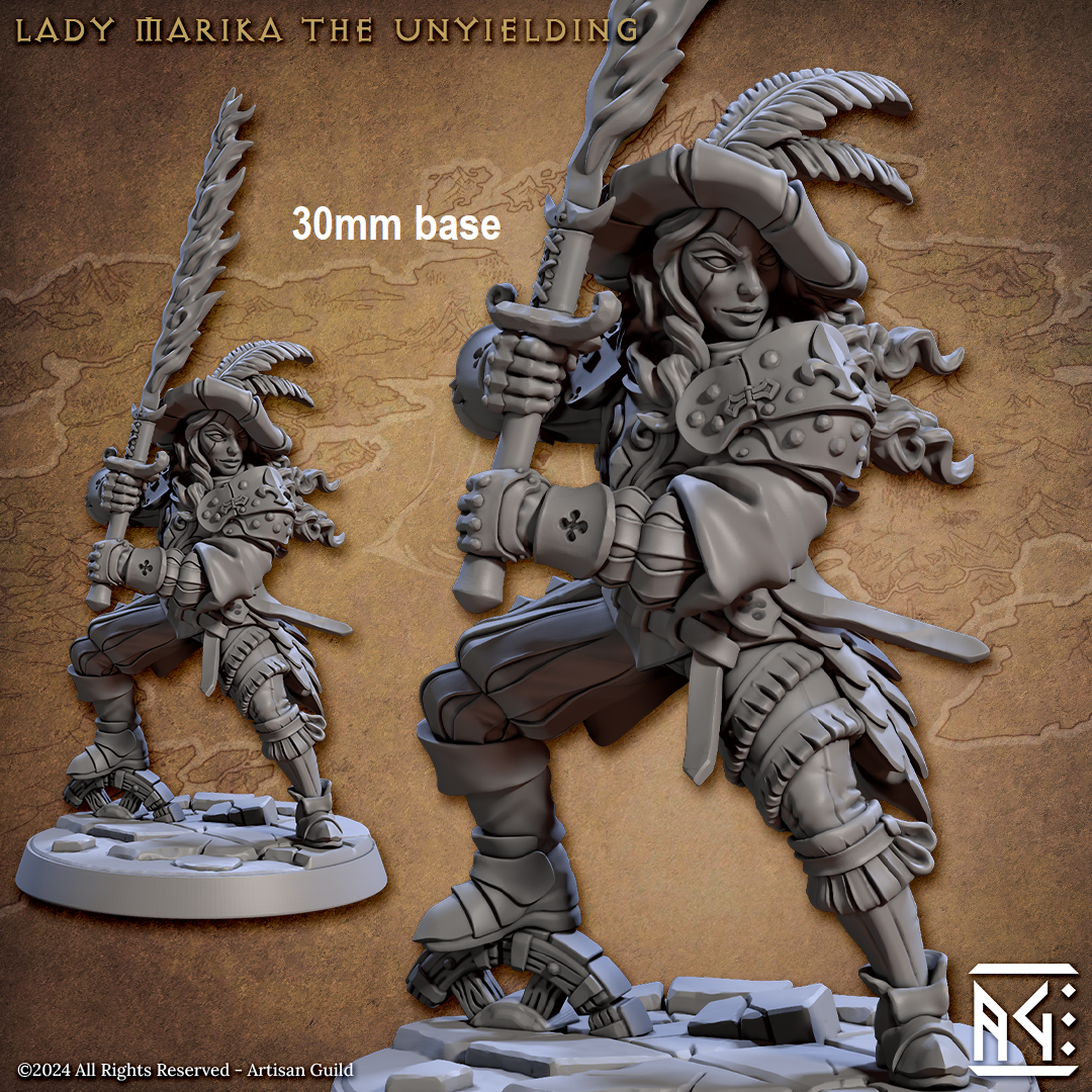 Lady Marika the Unyielding (Female Human Fighter) Main image