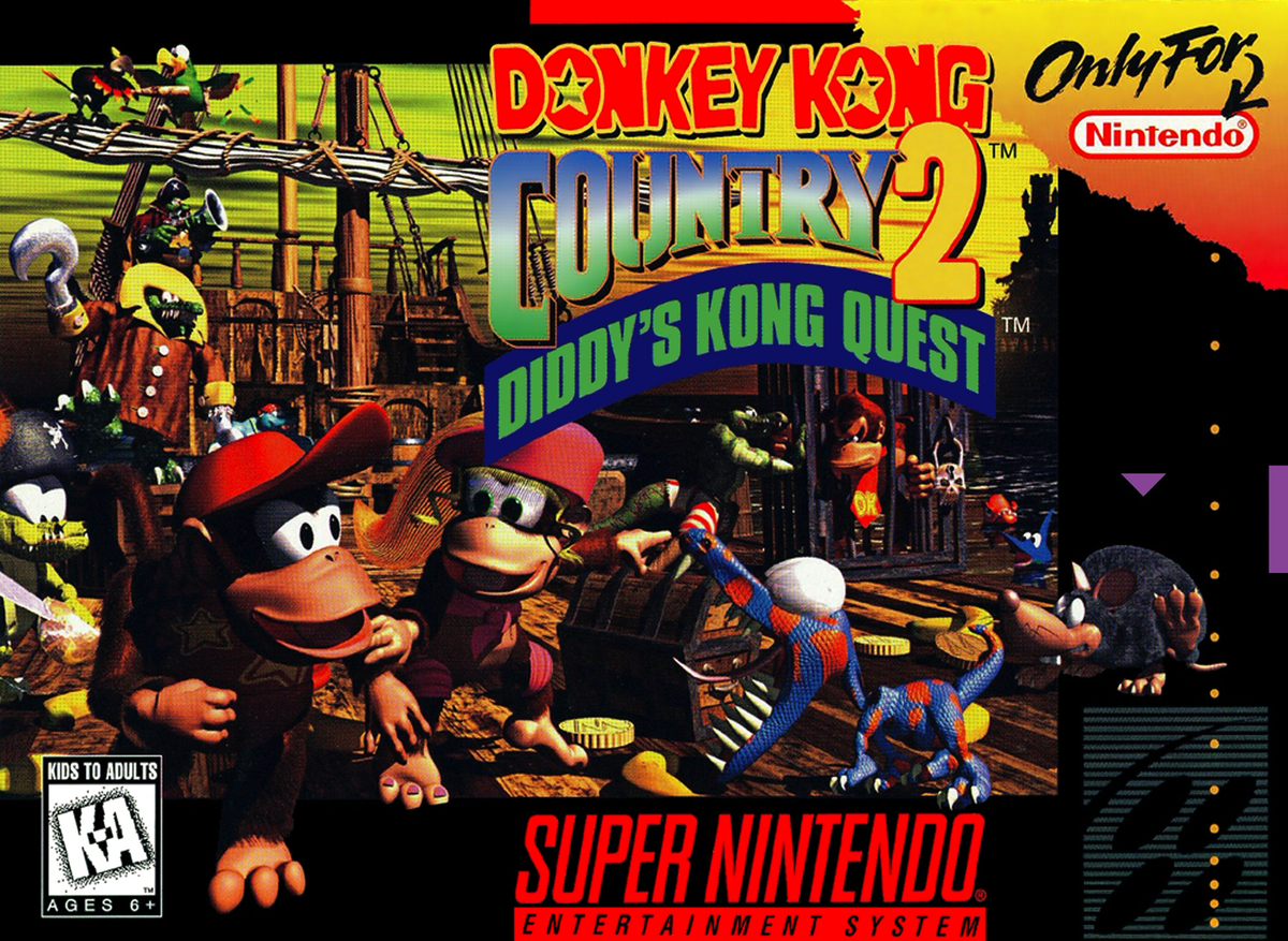 Donkey Kong Country 2: Diddy's Kong Quest (Super Nintendo) Main image