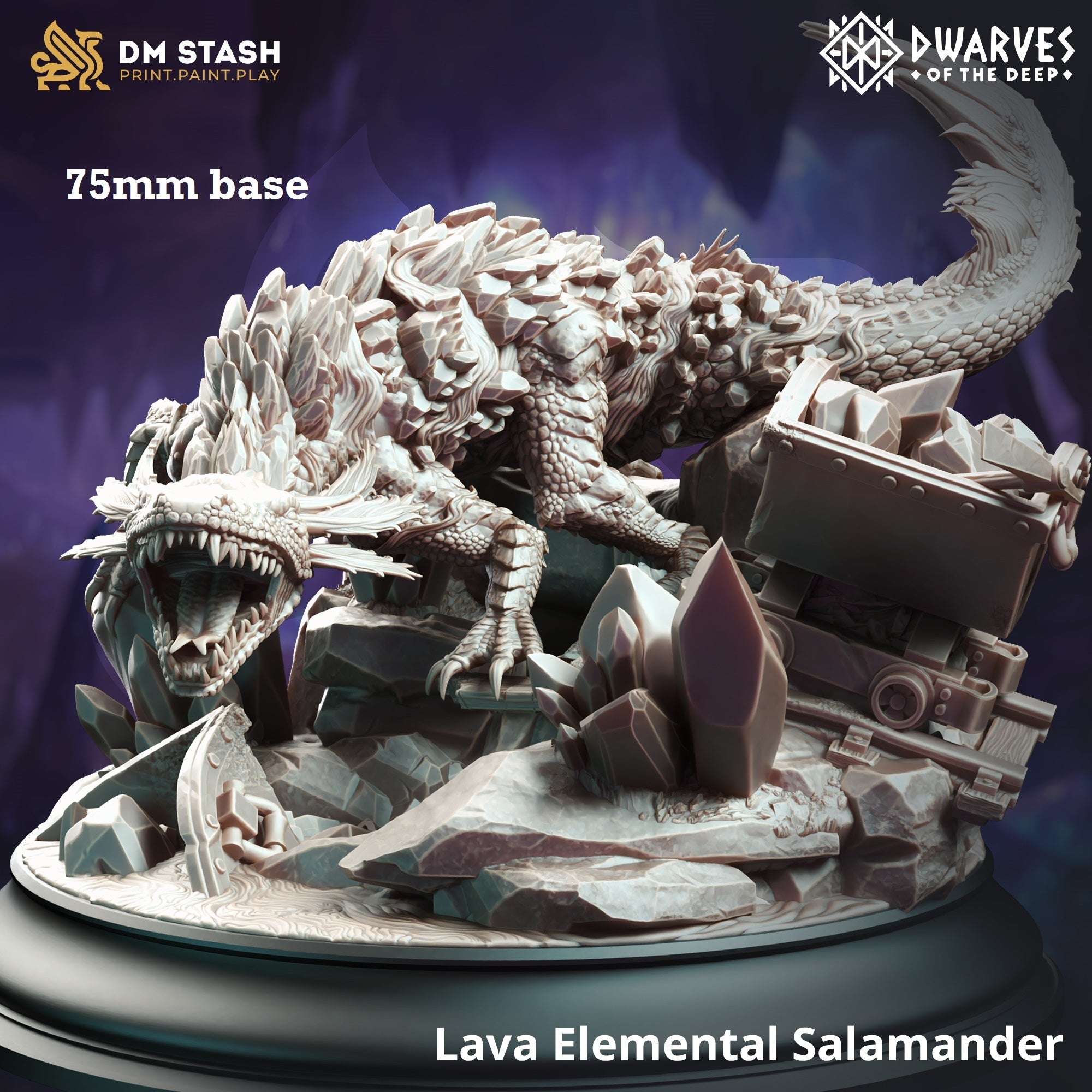Lava Elemental Salamander Main image