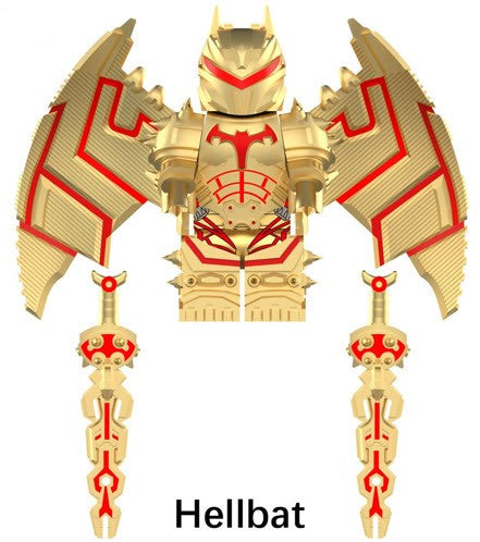 Hellbat Custom Minifigure – The Dark Knight’s Ultimate Armor! - Collectors World Toys Hover Image