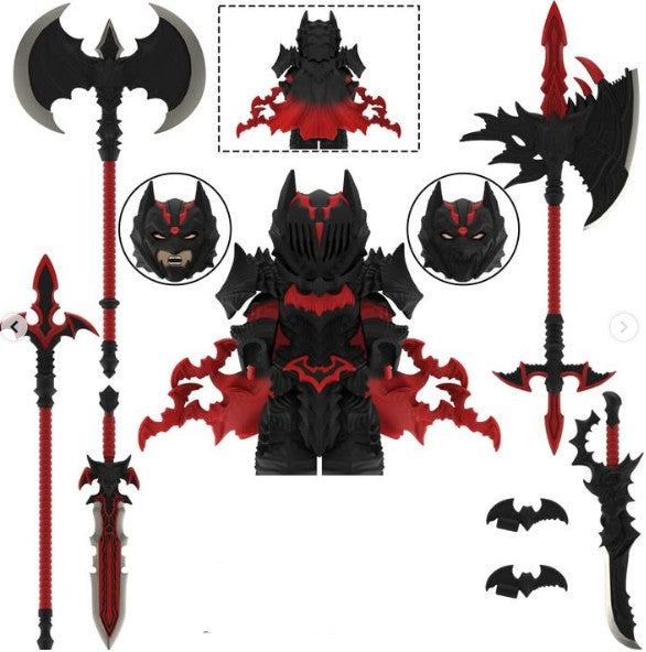 Batman Berserk Anime Minifigure – Dark Armored Demon Slayer Style Main image