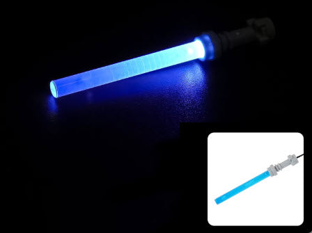 Blue Lightsaber USB Plug-In Accessory for Minifigures Main image