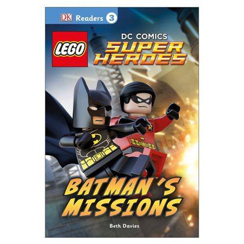 LEGO DC Comics Batman's Missions DK Readers 3 Hardcover Book - Collectors World Toys