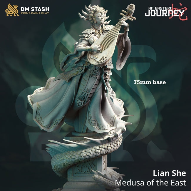 Lian She, Medusa of the East Hover Image