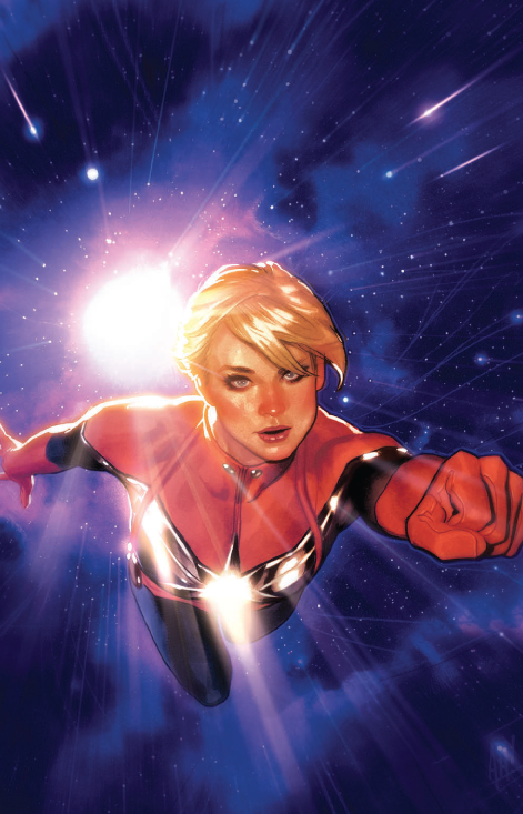 LIFE OF CAPTAIN MARVEL #1 (OF 5) UNKNOWN COMIC BOOKS CONVENTION EXCLUSIVE ADAM HUGHES VIRGIN VAR 7/18/2018 - Collectors World Toys Main image