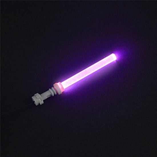 Purple Lightsaber USB Plug-In Accessory for Minifigures - Collectors World Toys