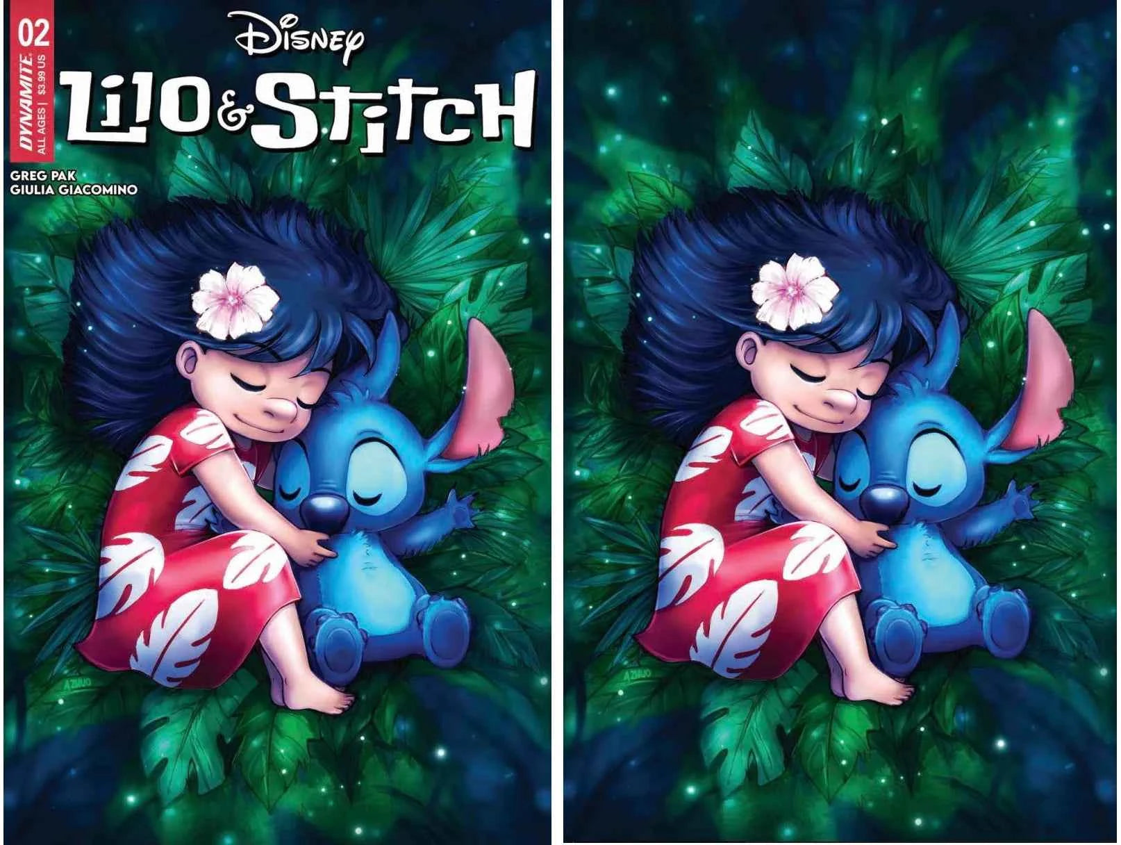 DISNEY'S LILO & STITCH #2 (ANNA ZHUO EXCLUSIVE TRADE/VIRGIN VARIANT SET) Main image