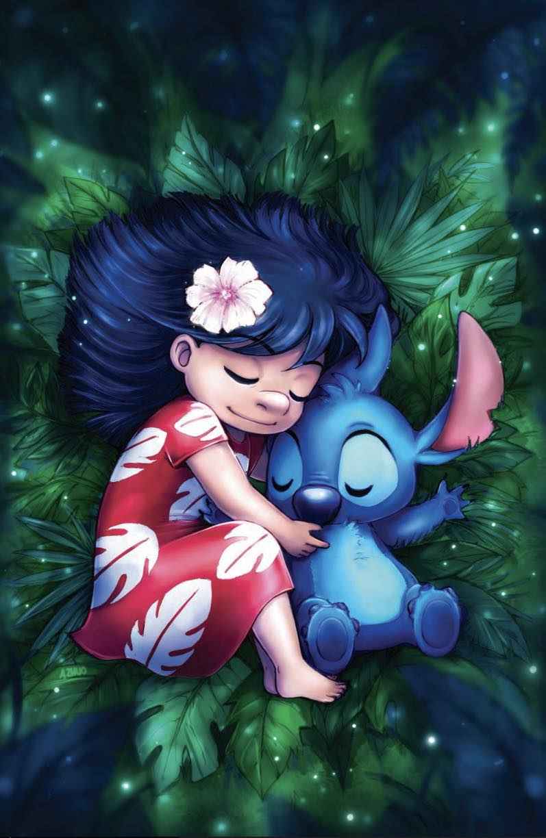 DISNEY'S LILO & STITCH #2 (ANNA ZHUO EXCLUSIVE VIRGIN VARIANT) ~ Dynamite Main image