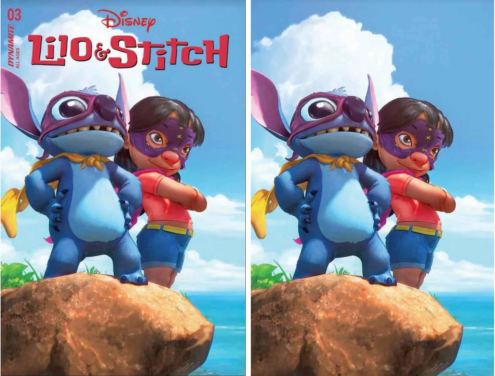 DISNEY'S LILO & STITCH #3 (TIAGO DA SILVA EXCLUSIVE TRADE/VIRGIN VARIANT SET) Main image