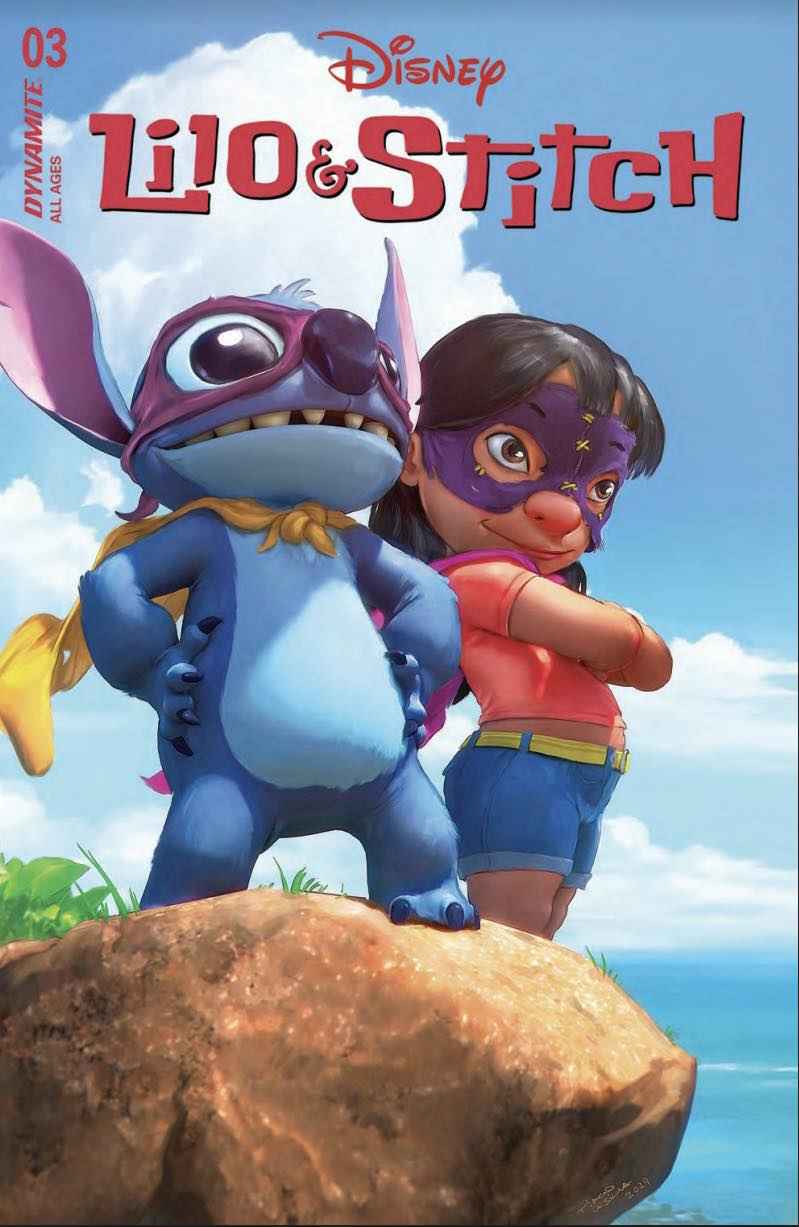 DISNEY'S LILO & STITCH #3 (TIAGO DA SILVA EXCLUSIVE VARIANT) ~ Dynamite Main image
