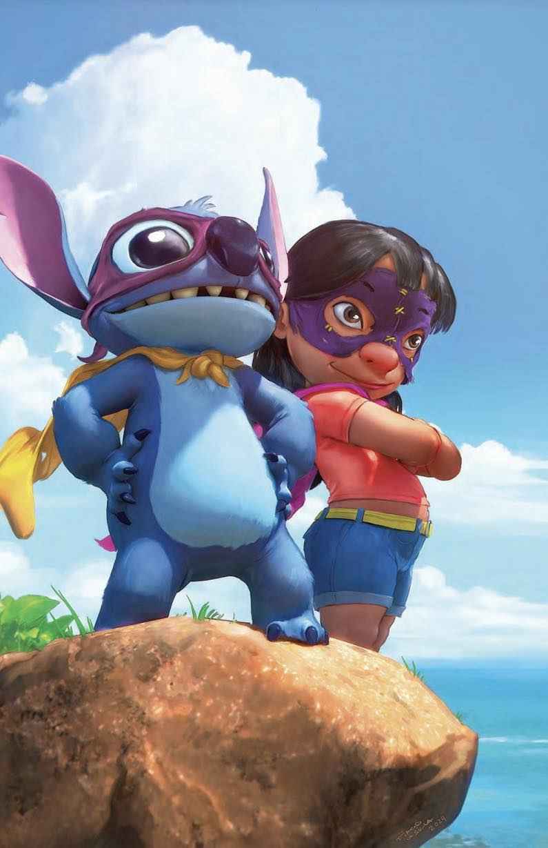 DISNEY'S LILO & STITCH #3 (TIAGO DA SILVA EXCLUSIVE VIRGIN VARIANT) ~ Dynamite Main image