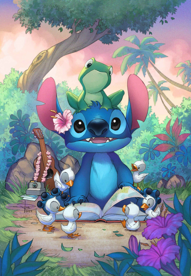 DISNEY'S LILO & STITCH #1 (SABINE RICH MEGACON EXCLUSIVE VARIANT) ~ Dynamite Hover Image