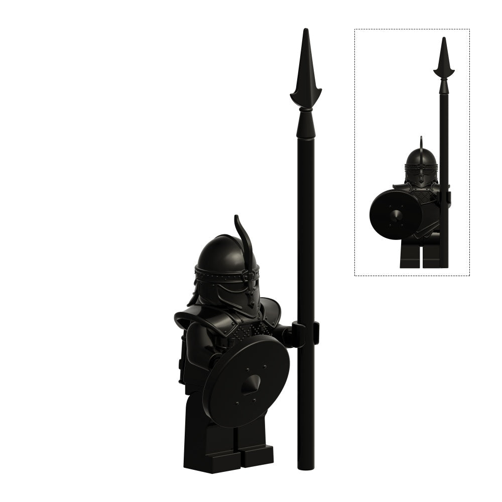 Unsullied Warrior Minifigure – Elite Spear Guard Soldier